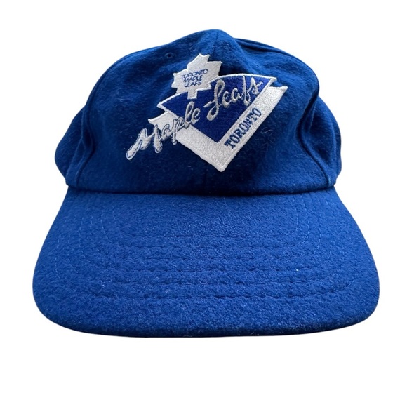 VTG ‘80s/‘90s Toronto Maple Leafs NHL Hockey Snapback Cap Hat - Picture 1 of 6